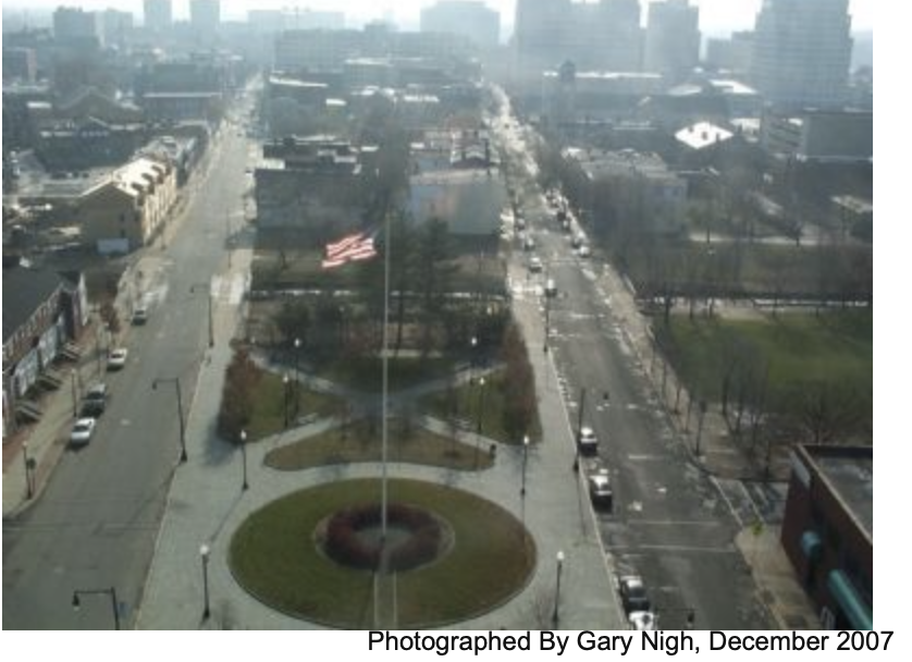 View from atop Trenton Battle Monument, 2007