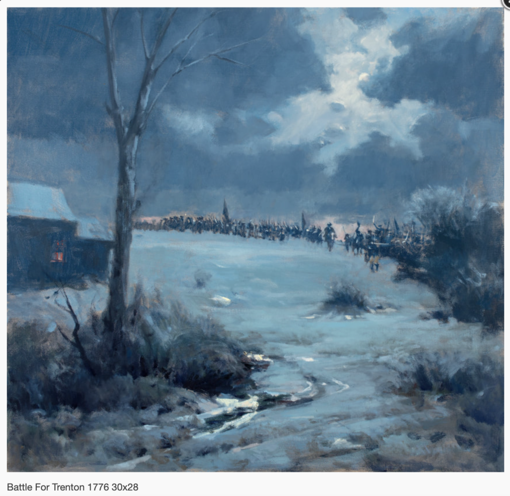 "Onward to Trenton" by John Phillip Osborne